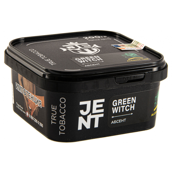 Табак JENT Green Witch (Абсент)  200 грамм в Луганске