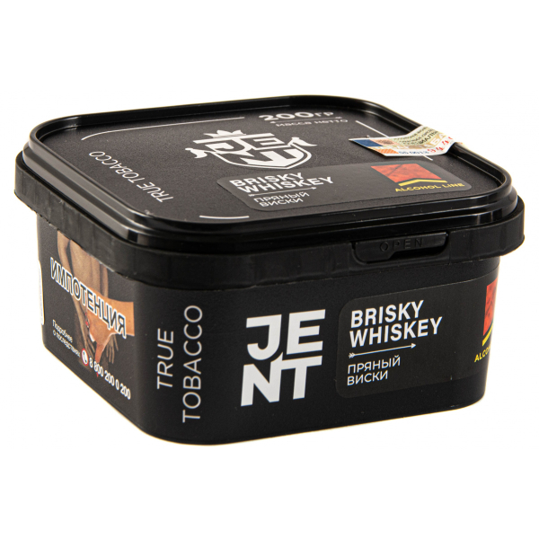 Табак JENT Brisky Whiskey (Пряный виски)  200 грамм в Луганске