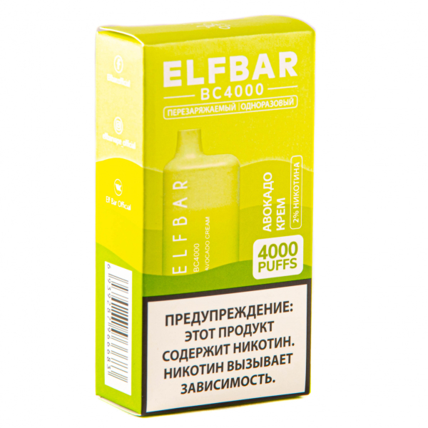 ELF BAR Avocado Cream (4000 затяжек) 20 мг в Луганске
