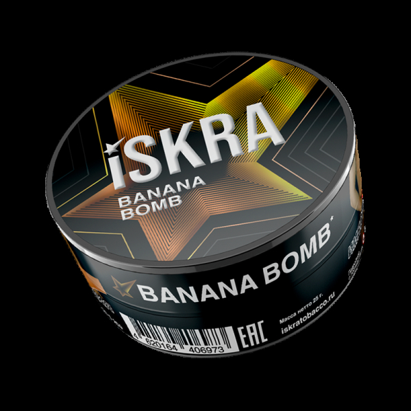 Табак ISKRA Вanana Bomb  25 грамм в Луганске