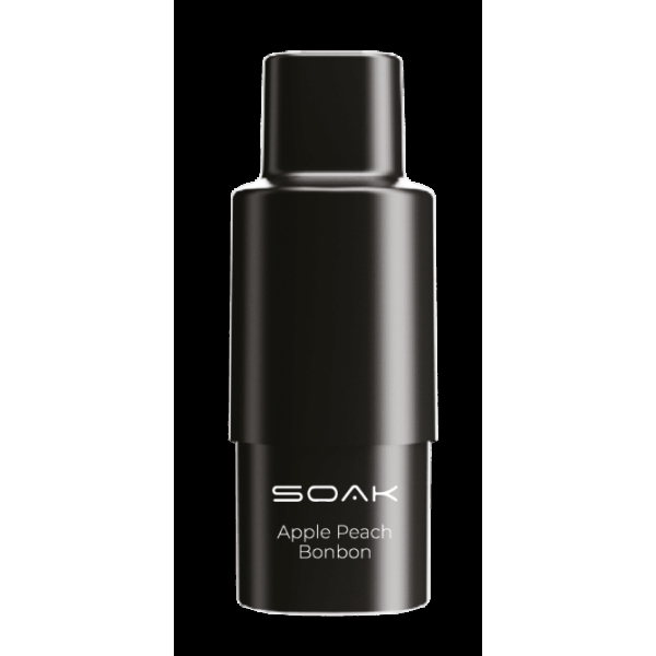 Картридж SOAK Q Яблоко-персик (1500 затяжек) в Луганске