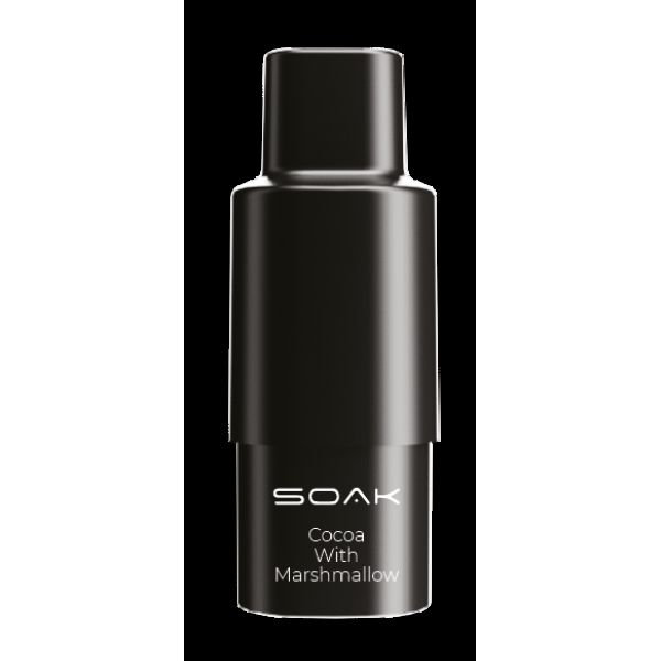 Картридж SOAK Q Какао с маршмеллоу (1500 затяжек) в Луганске