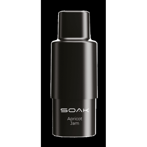 Картридж SOAK Q Абрикосовый джем (1500 затяжек) в Луганске