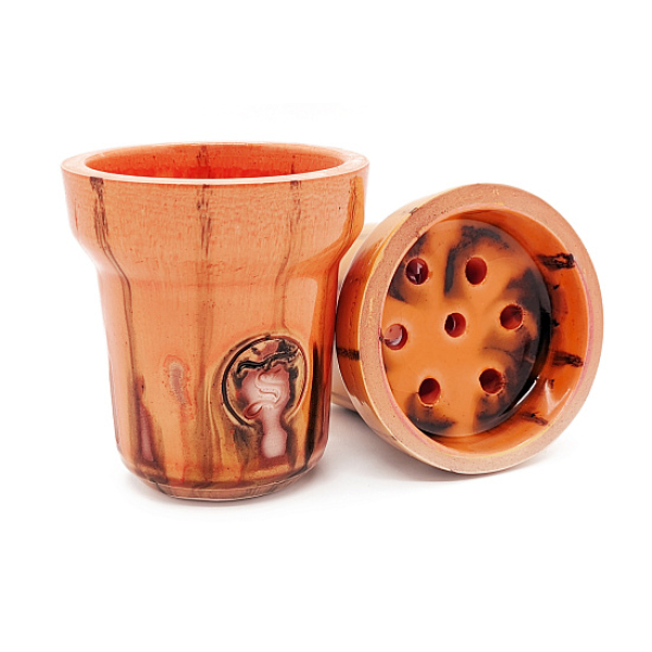 Чаша St Bowls Classic Glaze оранжевая с полосками в Луганске