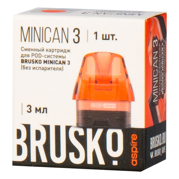 Картридж Brusko Minican 3 красный в Луганске