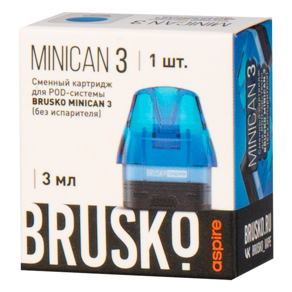 Картридж Brusko Minican 3 синий в Луганске