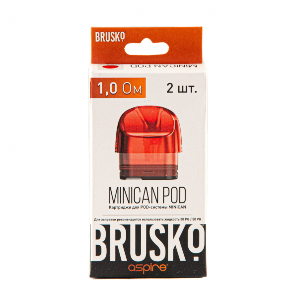 Картридж Brusko Minican красный (2шт.) 1,0 в Луганске