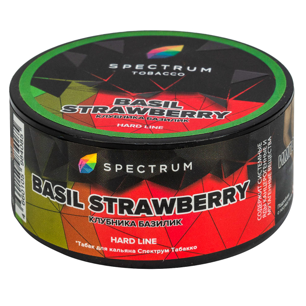 Табак Spectrum Hard Basil Strawberry  25 грамм в Луганске