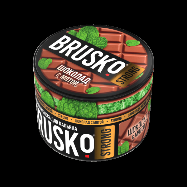 Смесь Brusko Strong шоколад с мятой  50 гр в Луганске