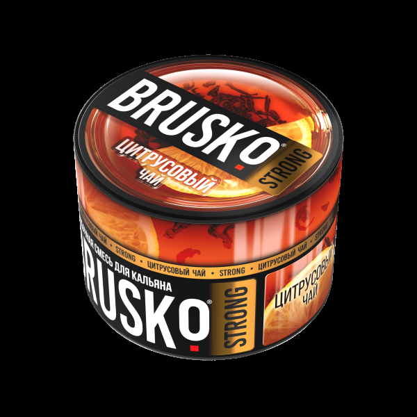 Смесь Brusko Strong цитрусовый чай  50 гр в Луганске