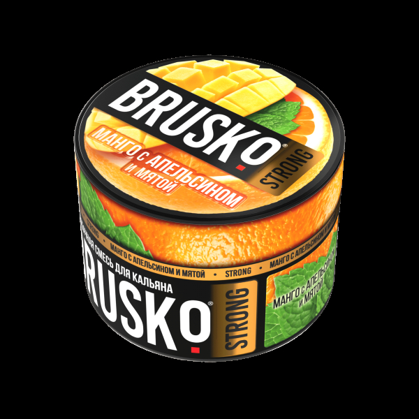 Смесь Brusko Strong манго с апельсином и мятой  50 гр в Луганске