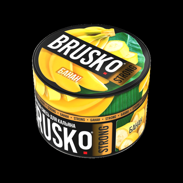 Смесь Brusko Strong банан  50 гр в Луганске
