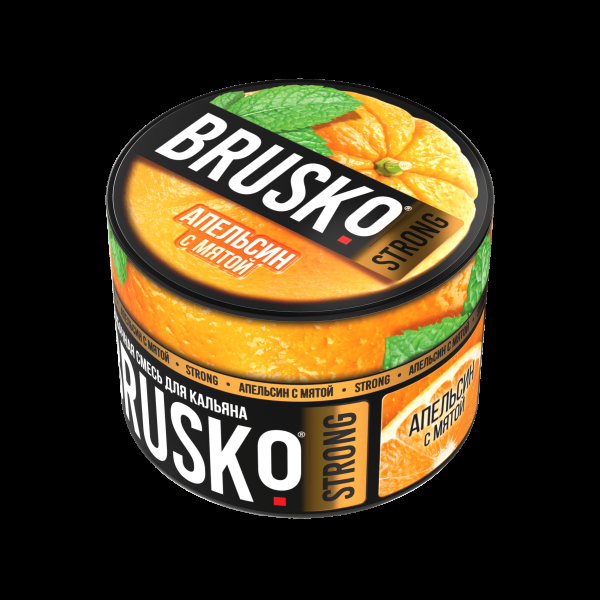 Смесь Brusko Strong апельсин с мятой  50 гр в Луганске