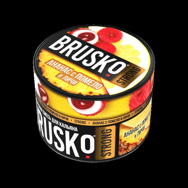Смесь Brusko Strong ананас с помело и личи  50 гр в Луганске