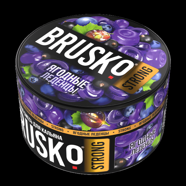 Смесь Brusko Strong ягодные леденцы  250 гр в Луганске