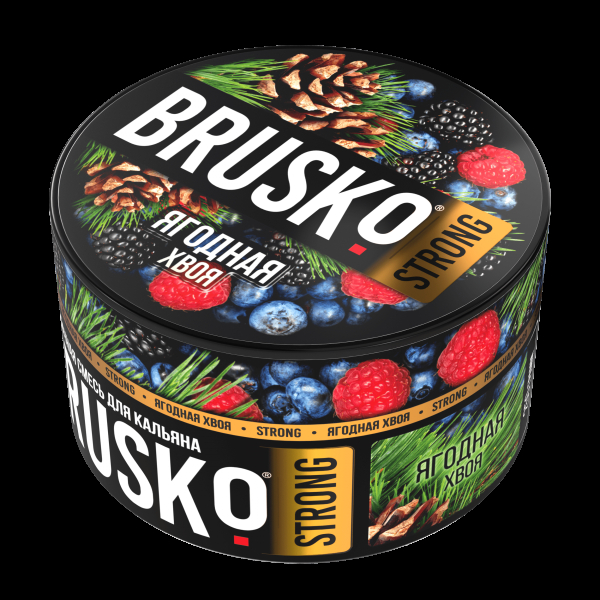 Смесь Brusko Strong ягодная хвоя  250 гр в Луганске
