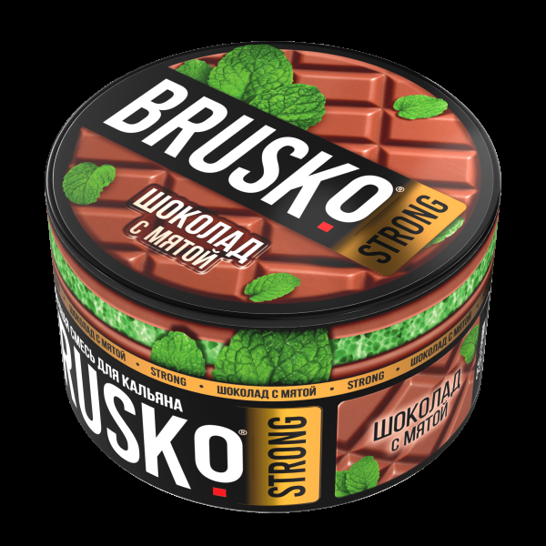 Смесь Brusko Strong шоколад с мятой  250 гр в Луганске