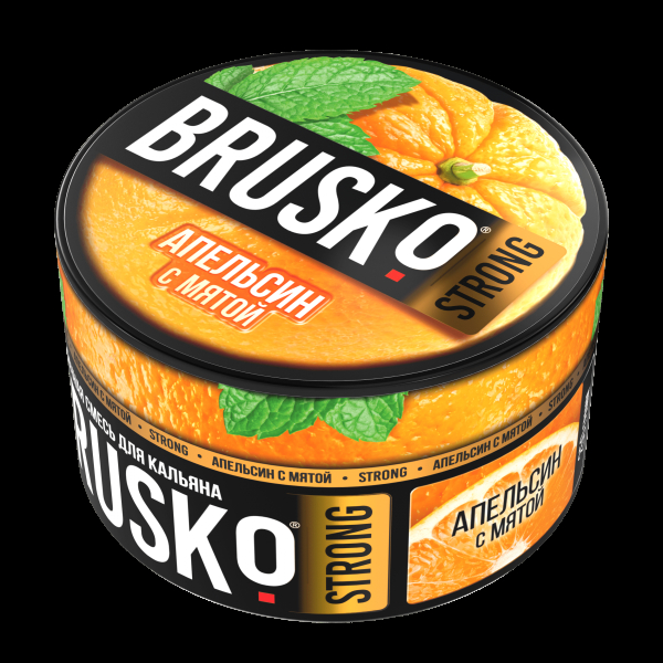 Смесь Brusko Strong апельсин с мятой  250 гр в Луганске