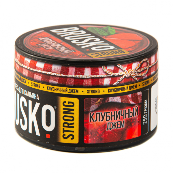 Смесь Brusko Strong клубничный джем  250 гр в Луганске