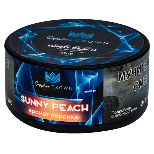 Табак Sapphire Crown Sunny Peach  100 грамм в Луганске