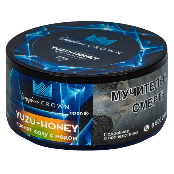Табак Sapphire Crown Yuzu-honey  25 грамм в Луганске