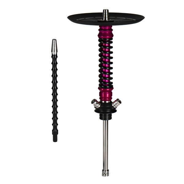 Кальян Mamay Customs Coilovers Mini розовый лак черный   в Луганске