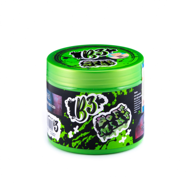 Табак B3 Soft Mint  250 грамм в Луганске