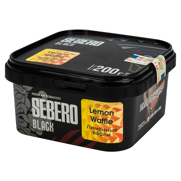 Табак Sebero Black Lemon Waffle  200 грамм в Луганске