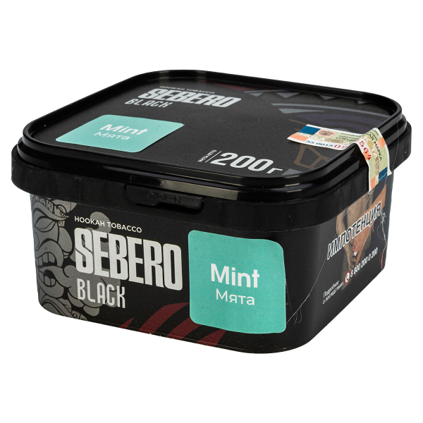 Табак Sebero Black Mint  200 грамм в Луганске