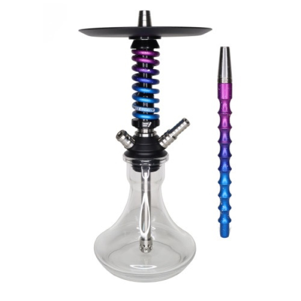 Кальян Mamay Custom Coilovers Micro Черный-Космос  в Луганске