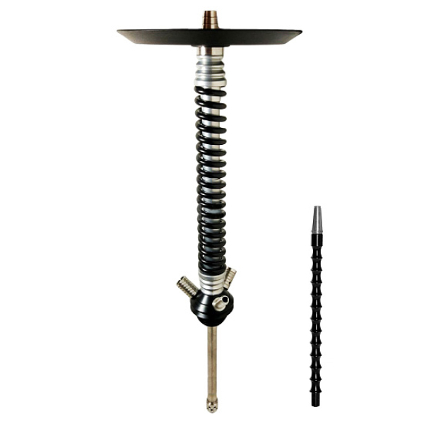 Кальян Mamay Custom V3 №12 Coilovers Хром-Черный  в Луганске