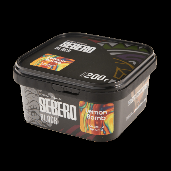 Табак Sebero Black Lemon Bomb  200 грамм в Луганске