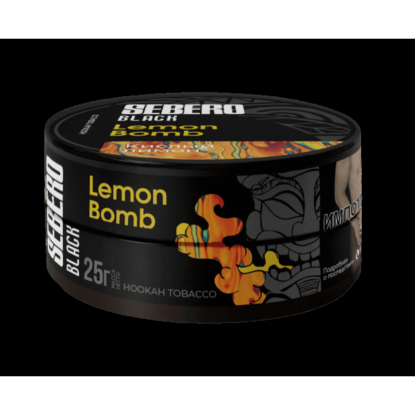 Табак Sebero Black Lemon Bomb  25 грамм в Луганске