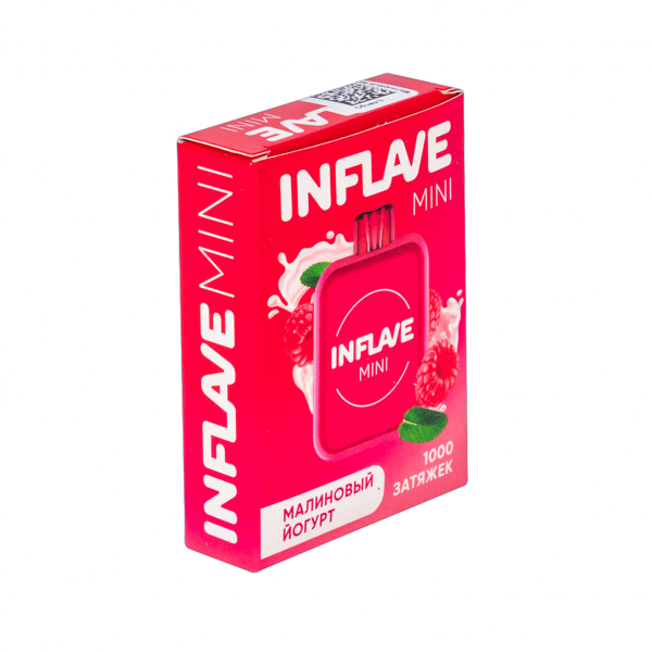 Inflave Mini Малиновый Йогурт (1000 Затяжек) в Луганске