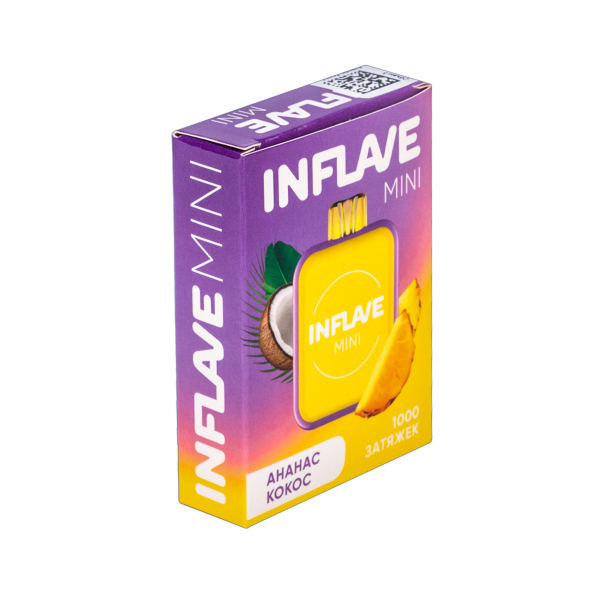 Inflave Mini Ананас Кокос (1000 Затяжек) в Луганске