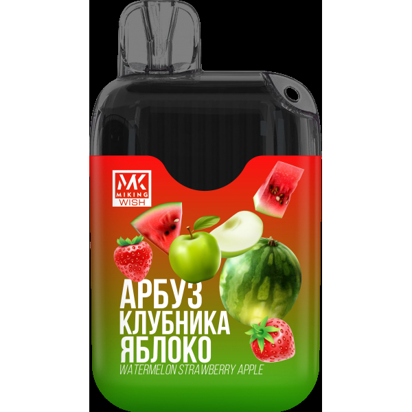 Miking Арбуз Клубника Яблоко (6000 Затяжек) в Луганске