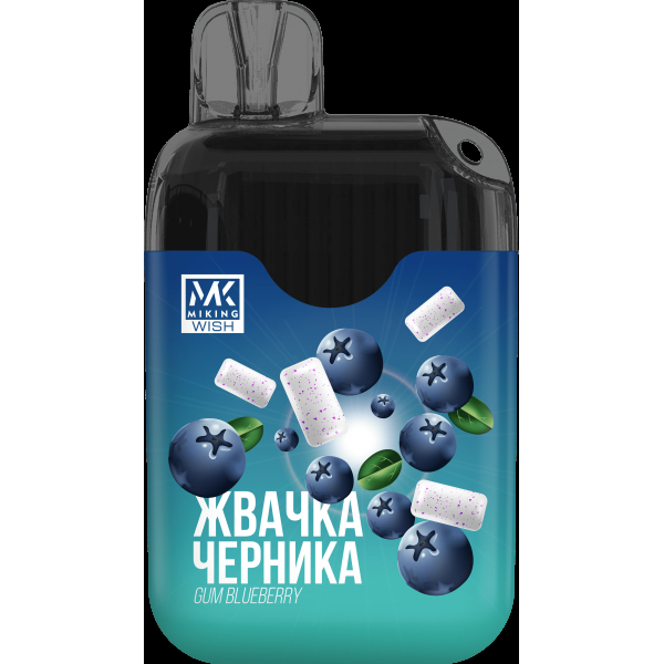 Miking Жвачка Черника (6000 Затяжек) в Луганске