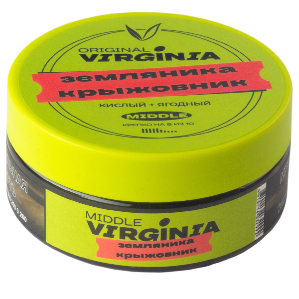 Табак Original Virginia Middle Земляника Крыжовник  100 грамм в Луганске