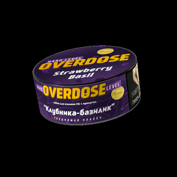 Табак Overdose Strawberry Basil  25 грамм в Луганске