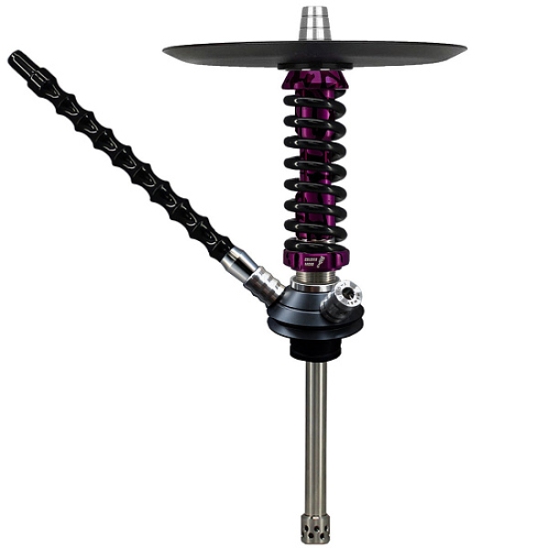 Кальян Mamay Custom Coilovers Micro Пурпурный Сплеш Черный  в Луганске