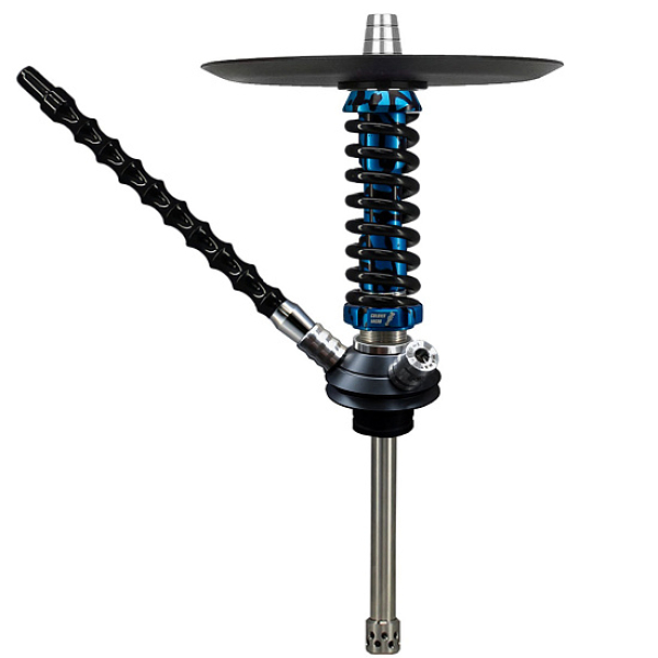 Кальян Mamay Custom Coilovers Micro Синий Сплеш Черный  в Луганске