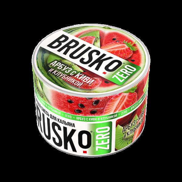 Смесь Brusko Арбуз С Киви И Клубникой (Zero)  50 гр в Луганске