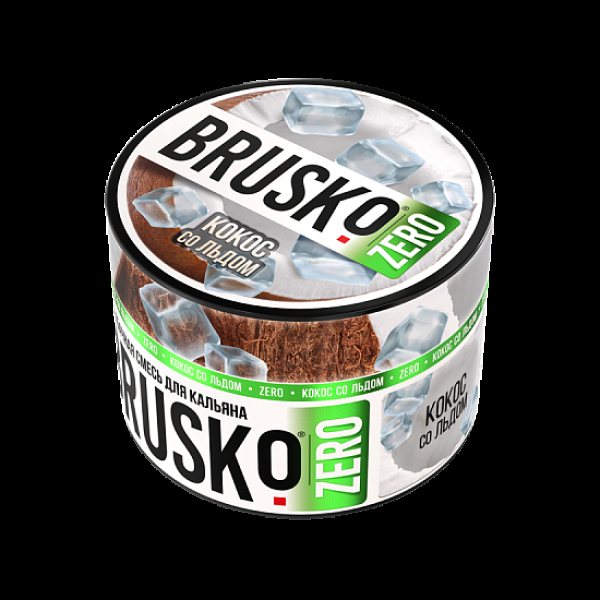 Смесь Brusko Кокос Со Льдом (Zero)  50 гр в Луганске