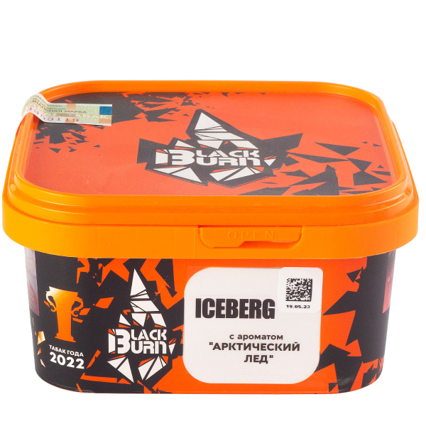 Табак Burn Black Iceberg  200 грамм в Луганске