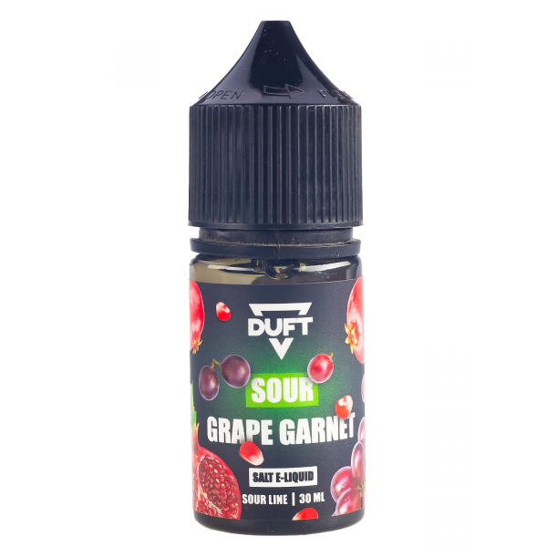Жидкость Duft Sour Line Salt 20 Grape Garnet 30 Мл в Луганске