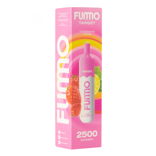 Fummo Target Клубника Лайм (2500 Затяжек) в Луганске