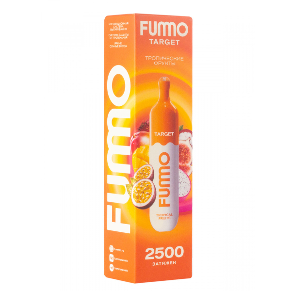 Fummo Target Тропические Фрукты (2500 Затяжек) в Луганске