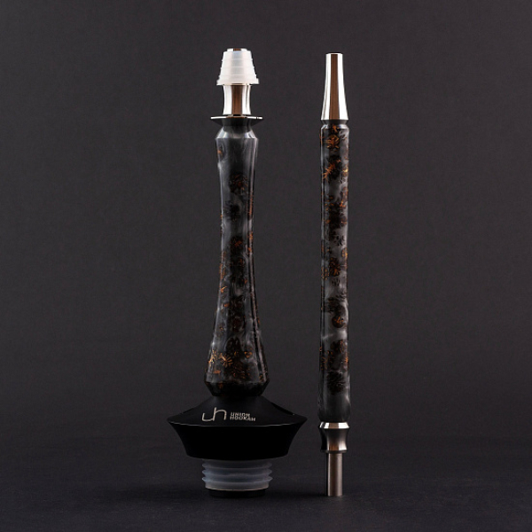 Кальян Union Hookah Sleek Акрил С Шишками Серый  в Луганске
