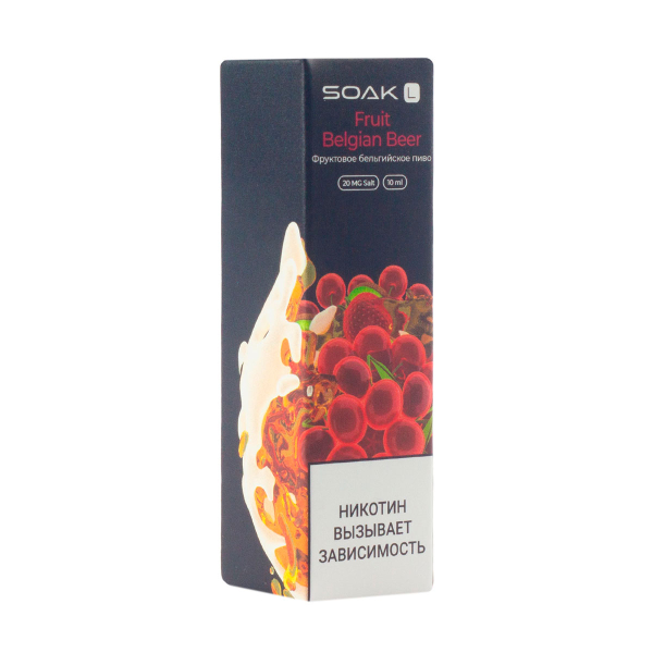 Жидкость Soak Fruit Belgian Beer 10 Мл 2 Мг в Луганске