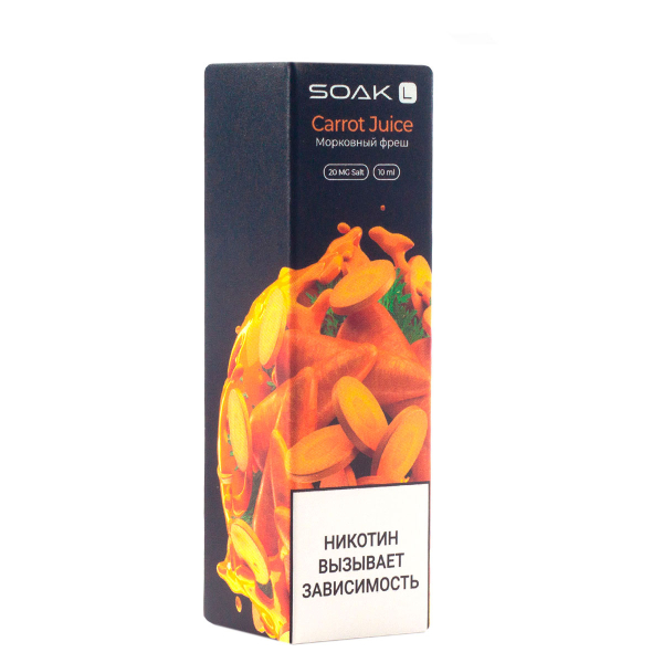 Жидкость Soak Carrot Juice 10 Мл 2 Мг в Луганске